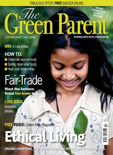 The Green Parent – February – March 2007 Cover