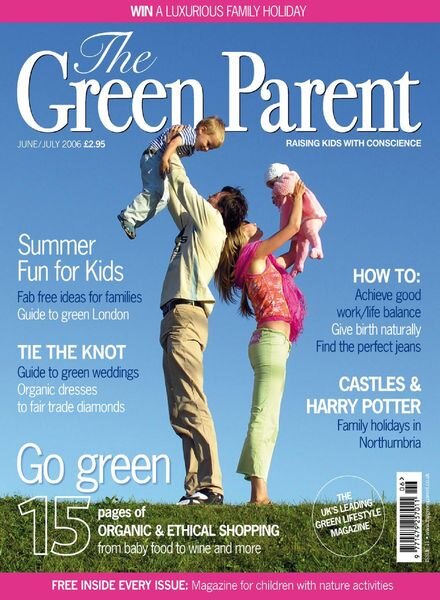 The Green Parent – June – July 2006 Cover