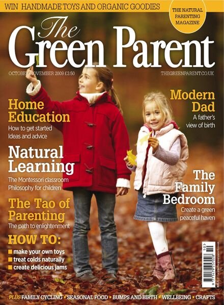 The Green Parent – October – November 2009 Cover