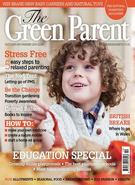The Green Parent – October – November 2010 Cover