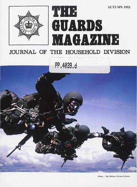 The Guards Magazine – Autumn 1993 Cover
