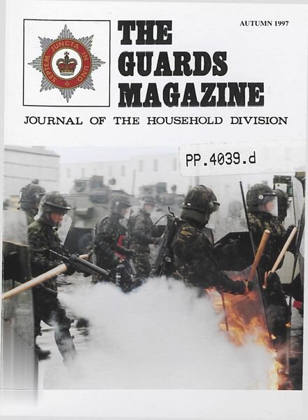 The Guards Magazine – Autumn 1997 Cover