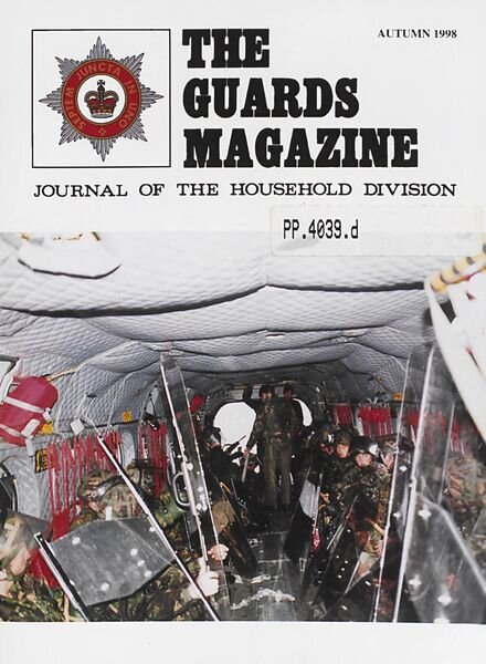The Guards Magazine – Autumn 1998 Cover