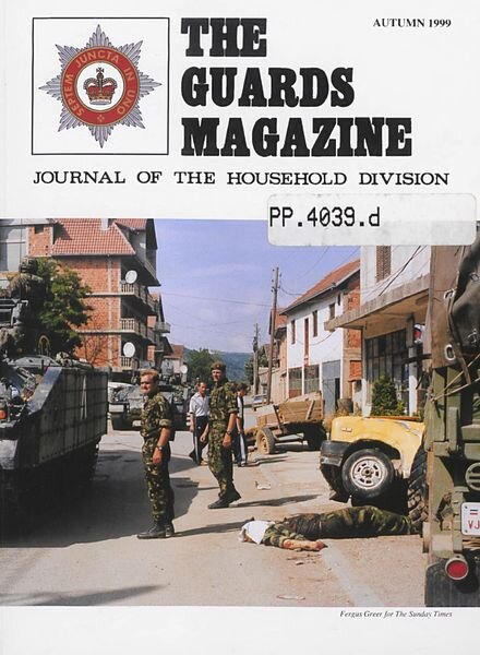 The Guards Magazine – Autumn 1999 Cover