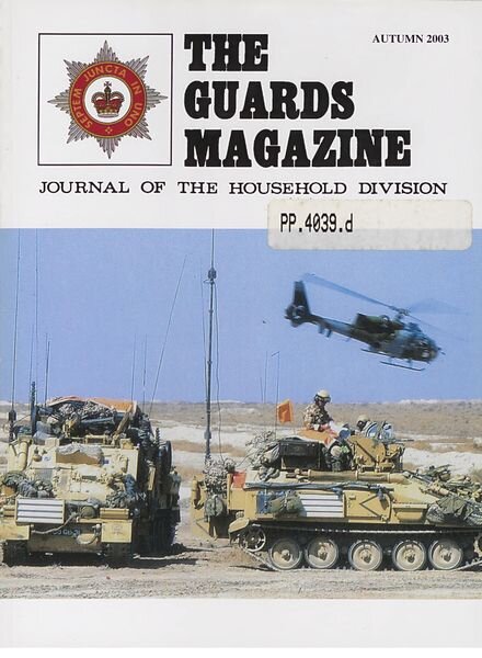 The Guards Magazine – Autumn 2003 Cover