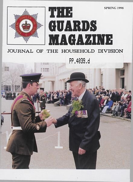 The Guards Magazine – Spring 1998 Cover