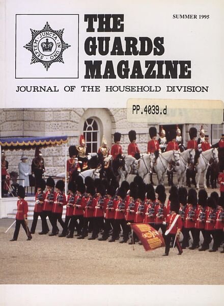 The Guards Magazine – Summer 1995 Cover