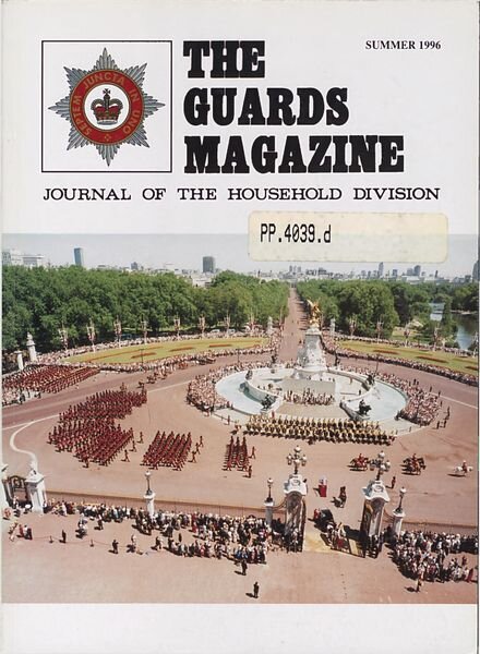 The Guards Magazine – Summer 1996 Cover