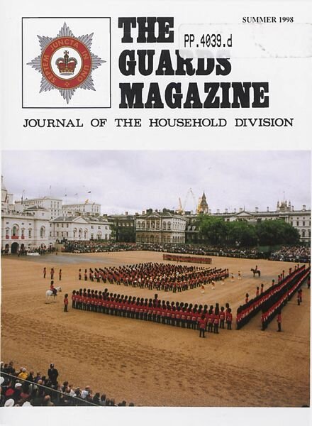 The Guards Magazine – Summer 1998 Cover