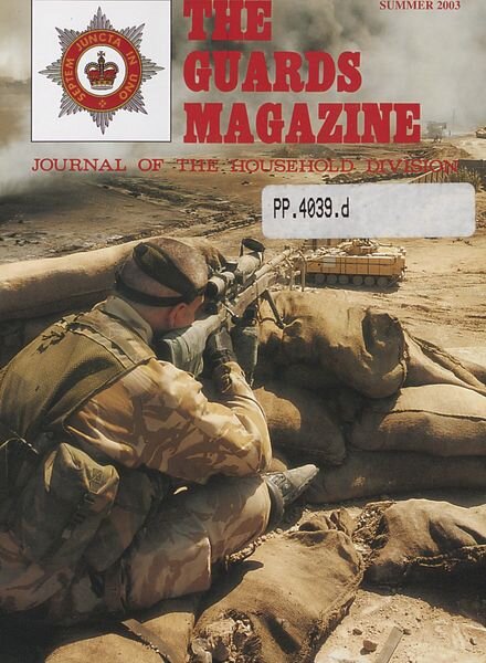 The Guards Magazine – Summer 2003 Cover