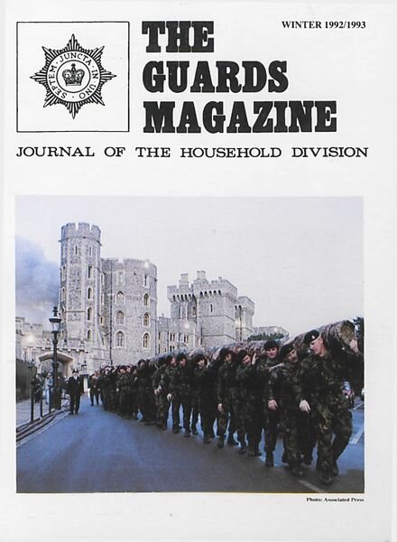 The Guards Magazine – Winter 1992 Cover