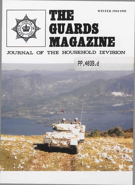 The Guards Magazine – Winter 1994 Cover