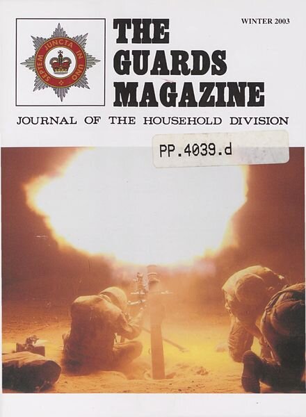 The Guards Magazine – Winter 2003 Cover