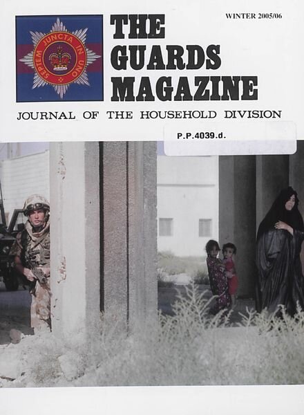 The Guards Magazine – Winter 2005 Cover
