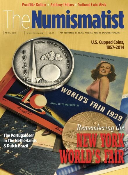 The Numismatist – April 2016 Cover
