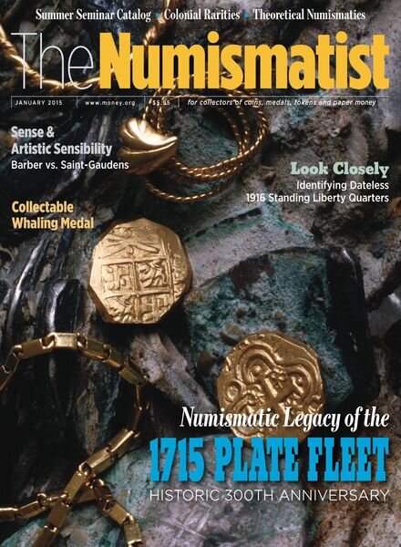 The Numismatist – January 2015 Cover