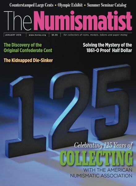 The Numismatist – January 2016 Cover