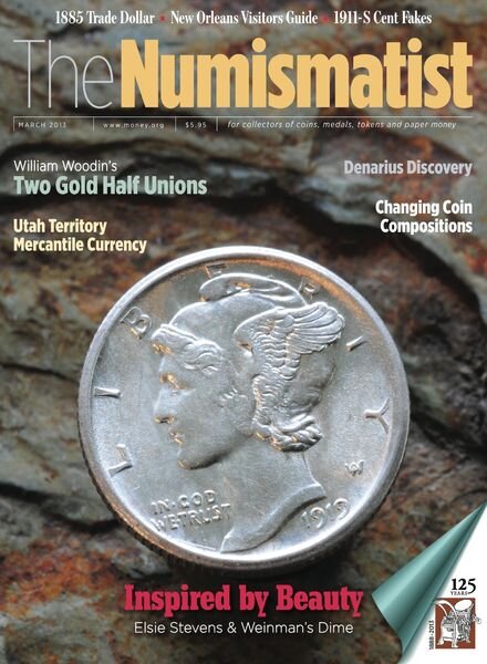 The Numismatist – March 2013 Cover