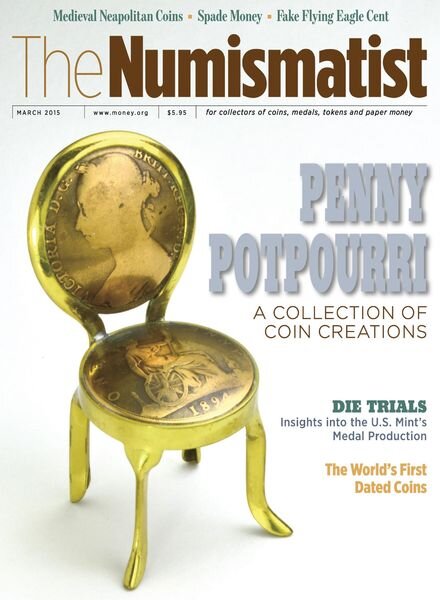 The Numismatist – March 2015 Cover