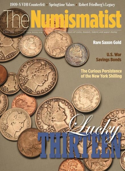 The Numismatist – May 2016 Cover