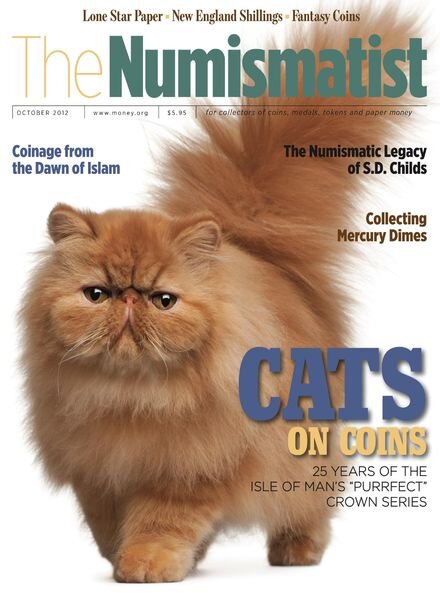 The Numismatist – October 2012 Cover
