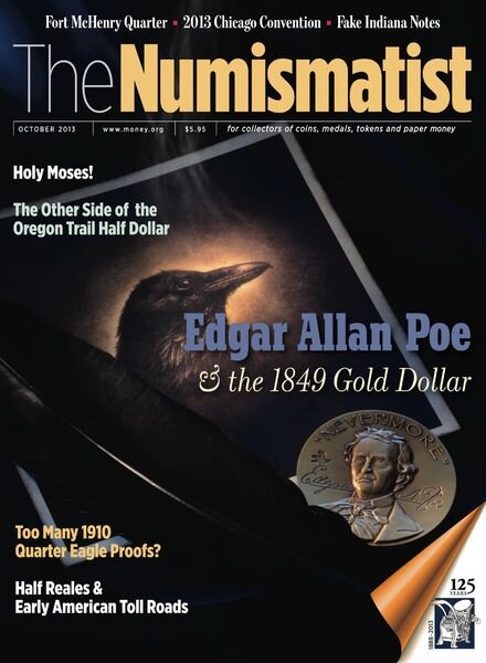 The Numismatist – October 2013 Cover