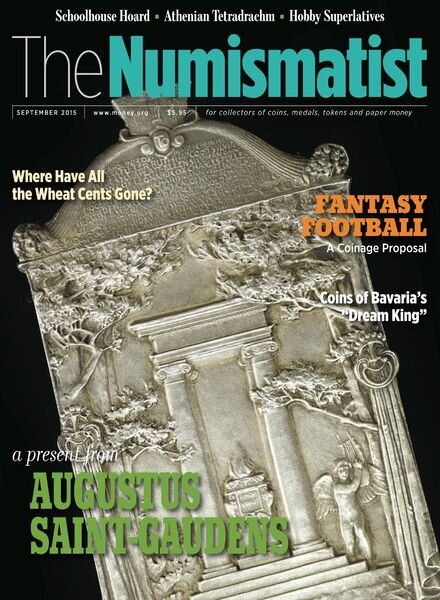 The Numismatist – September 2015 Cover