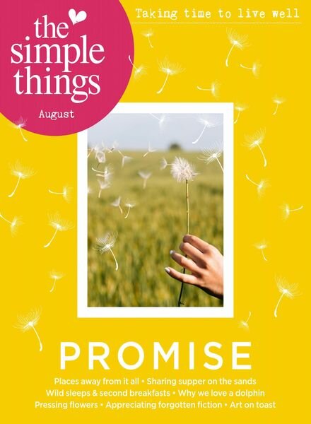 The Simple Things – August 2020 Cover