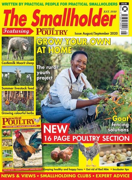 The Smallholder – August-September 2020 Cover