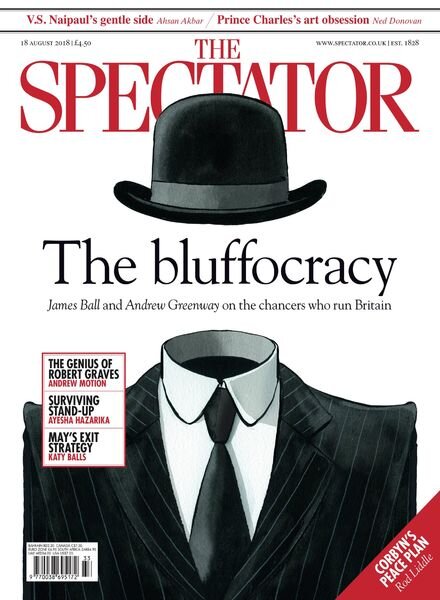 The Spectator – 18.08.2018 Cover