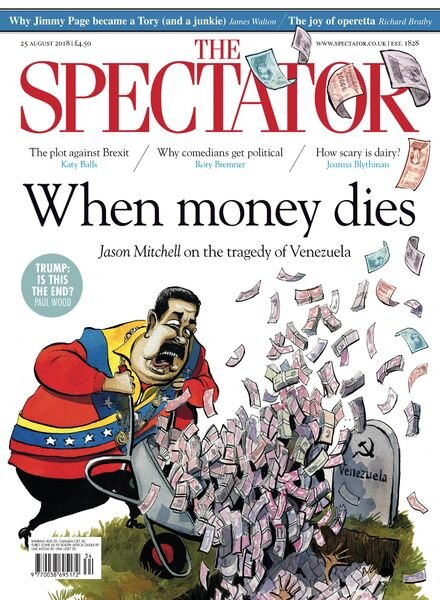 The Spectator – 25.08.2018 Cover