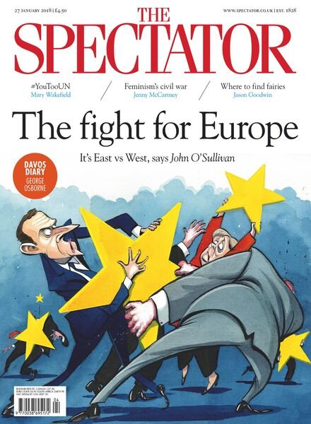 The Spectator – 27.01.2018 Cover