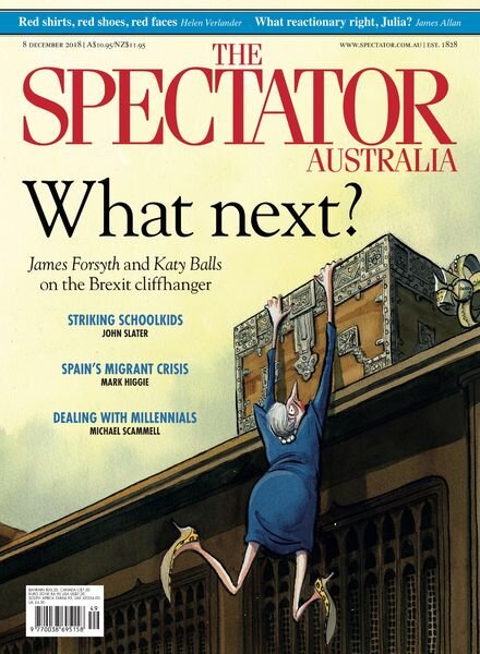 The Spectator Australia – 8 December 2018 Cover