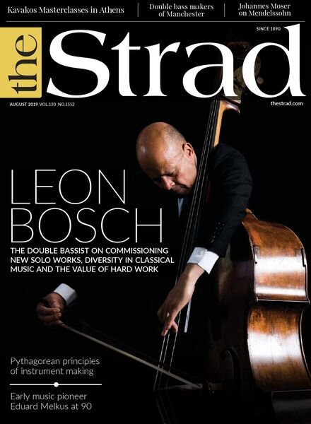The Strad – August 2019 Cover