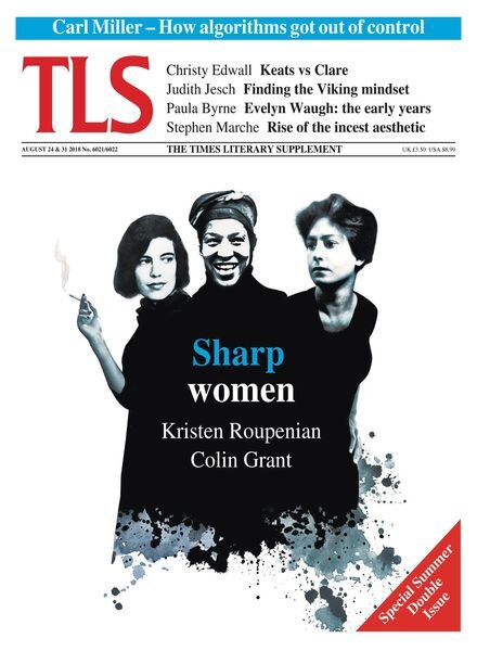 The Times Literary Supplement – August 24 & 31, 2018 Cover