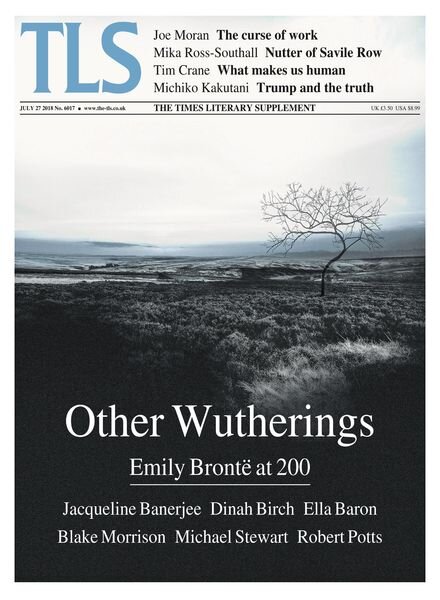 The Times Literary Supplement – July 27, 2018 Cover