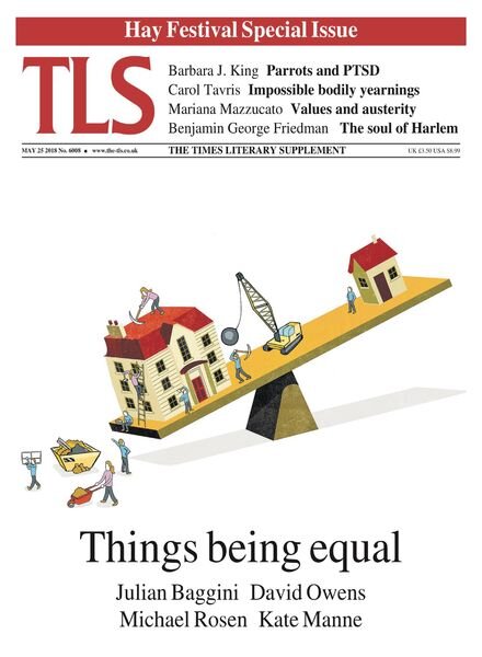 The Times Literary Supplement – May 25, 2018 Cover