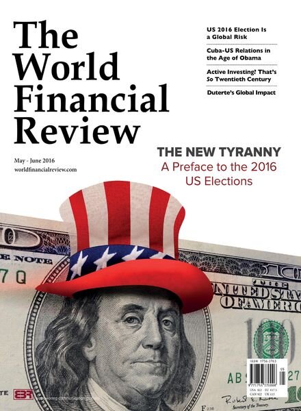 The World Financial Review – May – June 2016 Cover