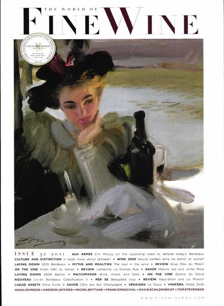 The World of Fine Wine – Issue 32 Cover