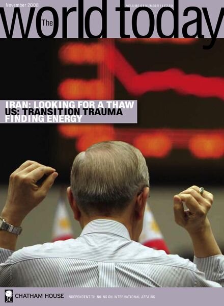 The World Today – November 2008 Cover