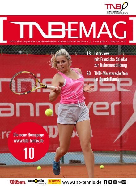 TNB emag – August 2020 Cover