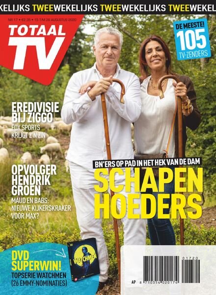 Totaal TV – 15 August 2020 Cover