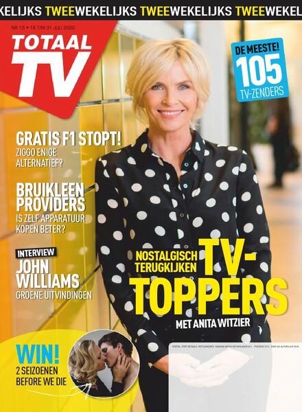 Totaal TV – 18 July 2020 Cover