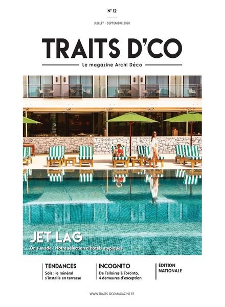 Traits D’co – Juillet-Septembre 2020 Cover