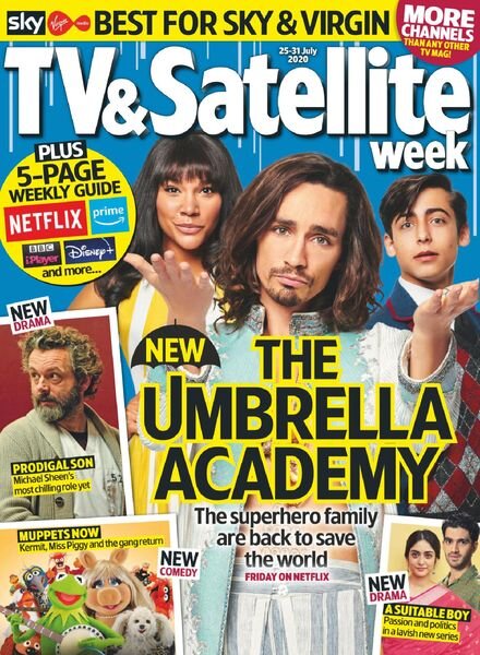 TV & Satellite Week – 25 July 2020 Cover