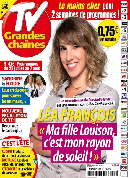 TV Grandes chaines – 25 Juillet 2020 Cover