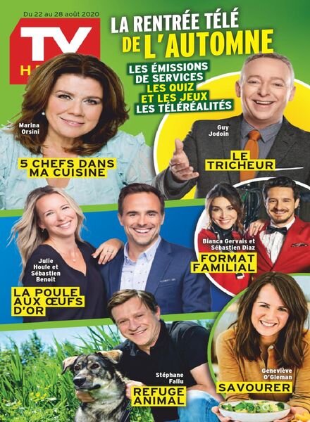 TV Hebdo – 22 aout 2020 Cover
