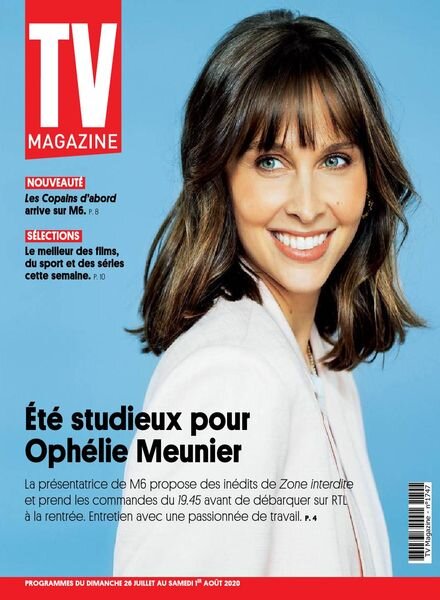 TV Magazine – 26 Juillet 2020 Cover