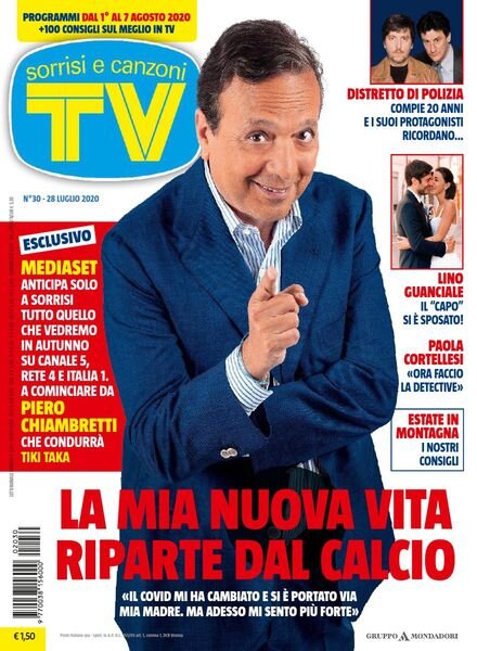 TV Sorrisi e Canzoni – 28 Luglio 2020 Cover