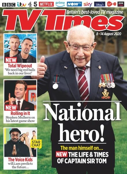 TV Times – 08 August 2020 Cover